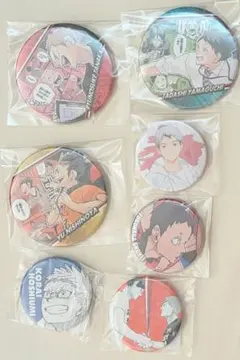 ハイキュー　缶バッジ　セット