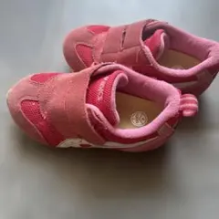 本日のみの出品　ASICS ピンク ベルクロスニーカー