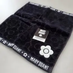 新品タグ付き✨️MARY QUANT ハンカチ　ブラックのサムネイル