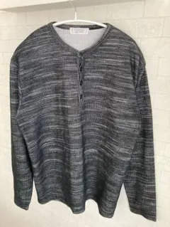 メンズカットソー ✴︎長袖✴︎ブラック