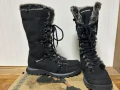 【新品】Skechers ブラックロングブーツ