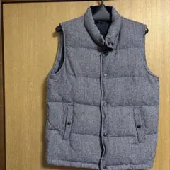 ネイビー系 ダウンベスト