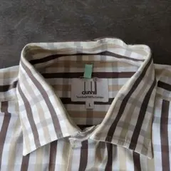 dunhill 　チェック柄 シャツ