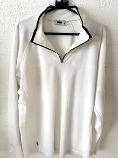 FILA フィラ ハーフジップ 長袖トップス メンズ XL 白のサムネイル