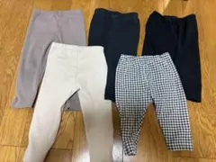 ベビー用レギンスセット（5点） 70 80