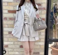 anmilleくるみボタンジャケット アンミール