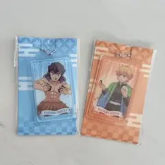 鬼滅の刃 善逸 伊之助 アクリルキーホルダー2個セット