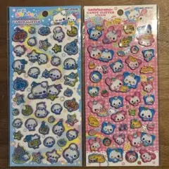 カミオジャパン ハッピーマーチ　あわわちゃん キャンディグリッターシール