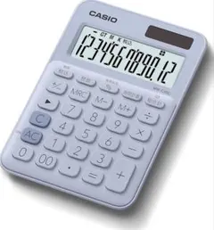 CASIO MW-C20C 電卓 ライトブルー