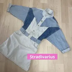Stradivariusデニムワンピース　M