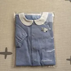 familiar ツーウェイ・ドレスオール 50~60 ブルー