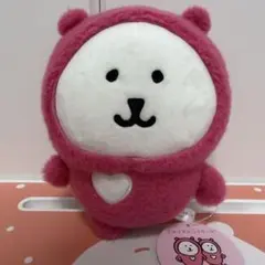 ナガノキャラクターズ しーぷわぬいぐるみ くま らぶ ピンク プライズ