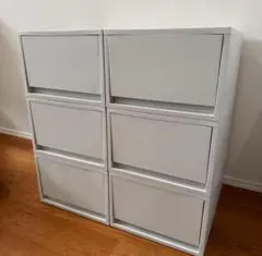 専用 // 無印良品 ポリプロピレンケース・引出式・深型・ホワイトグレー