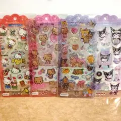 サンリオ　ドロップジェリーシール　日焼けキティ　平成レトロ 　シール帳　シール