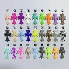 ネイルパーツ クロスパーツ クロムパーツ 十字架