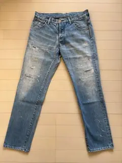 1piu1uguale3 ダメージ加工 スキニー デニム パンツ サイズⅣのサムネイル