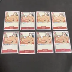 ワンピースカード  ウソップR  8枚セット