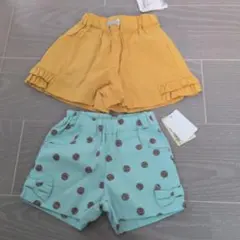 新品未使用　パンツ　2枚セット　80　 丸高