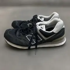 New Balance574スニーカーブラック27cm