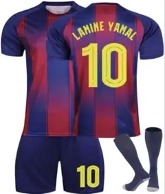 FCバルセロナ ラミン・ヤマル 10番 長袖 ユニフォーム - メルカリ