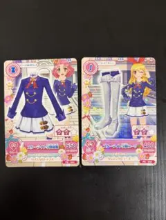 アイカツスターズカード ヴィーナスアーク制服 ローファー マイキャラ