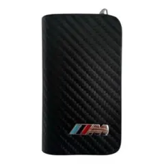 BMW M スマートキーケース キーカバー カーボン調 キーケース ブラックのサムネイル
