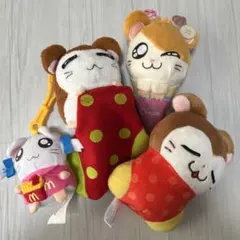 レア？】 とっとこハム太郎 劇場版 モーハムず＆ゴハム ぬいぐるみ B