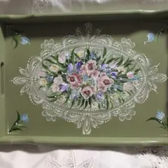 トールペイント　トレイ