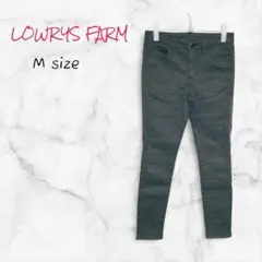 LOWRYS FARM スキニーパンツ Mサイズ グレー カジュアル レディース
