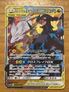 ゼクロム&レシラム　サプライ品セット デッキシールド『ゼクロム』【サプライ】{-}