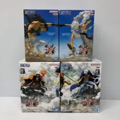 【ワンピース　フィギュア】戦光絶景　4体　まとめ　プライズフィギュア