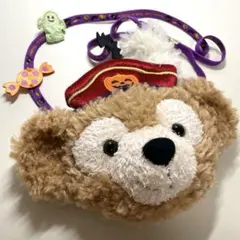 【Disney】ダッフィー パスケース ポシェット ハロウィン