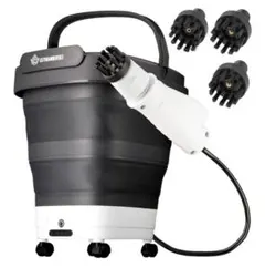 高圧洗浄機 軽量 コードレス 家庭用 ポータブル 折りたたみ キャスター2826