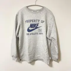 NIKE ナイキ スウェット トレーナー グレー インポート 古着 M