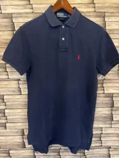 POLO RALPH LAUREN 定番ネイビーポロシャツ BSR Sサイズ