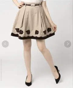 新品ダグ付axes femme フレアスカート