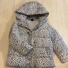 ユキエ様　専用　美品！GAP ヒョウ柄 ダウンコート 110cm