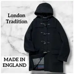 1572　ロンドントラディション　ダッフルコート　肉厚ウール　ダークグレー