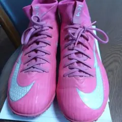 Nike Mercurial ジュニアサッカーシューズ ピンクのサムネイル