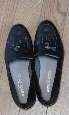 JELLY BEANS ブラックレザー ローファー