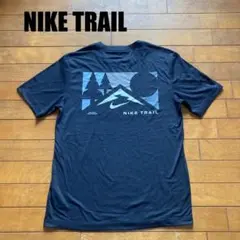 NIKE TRAIL★DRY-FIT アウトドアバックプリントTシャツ♠︎サイズSのサムネイル