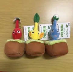 ピクミン引っこ抜きぬいぐるみマスコットコンプリートセット
