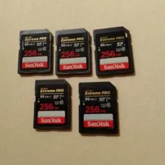 SanDisk Extreme PRO 256GB SDカード 3枚セット - メルカリ
