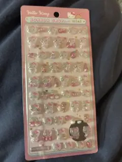 【国内正規品】サンリオ ハローキティ ピンク ボンボンドロップシールmini