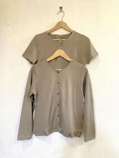 ☆未使用☆アンサンブル　2点セット　シンプルライフ　simple lifeなど