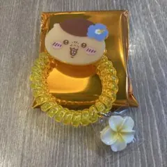 ちいかわ くりまんじゅう シーサーのおみやげやさん トレーディングコイルヘアゴム