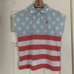 le coq sportif 星柄ポロシャツ M
