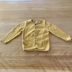 PETIT BATEAU イエローカーディガン 24m/86cm