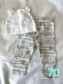 GAP Disneyレッグウェアと帽子セット 70