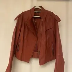 テラコッタ ライダースジャケットのサムネイル